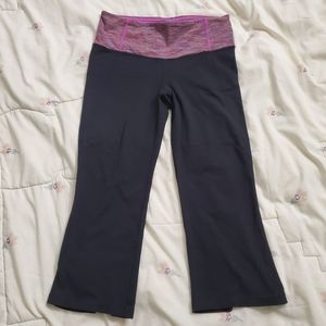 Lululemon Crop Open Slit Wide Leg Leggings Pant